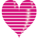download Red Heart clipart image with 0 hue color