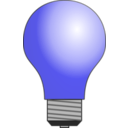 download Light Bulb clipart image with 180 hue color