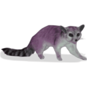 download Ringtail Bassariscus Astutus clipart image with 270 hue color
