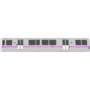 download Bart Train Exterior clipart image with 90 hue color