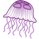 download Jellyfish clipart image with 90 hue color