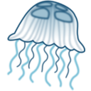 download Jellyfish clipart image with 0 hue color