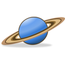 download Saturn Icon clipart image with 0 hue color