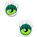 download Monster Eye Sticker 2 clipart image with 45 hue color