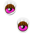 download Monster Eye Sticker 2 clipart image with 270 hue color