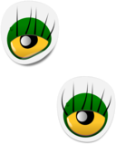 Monster Eye Sticker 2