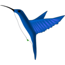download Hummingbird clipart image with 90 hue color