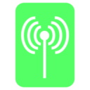 download Wifi Sign clipart image with 270 hue color