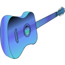 download Guitar Profile Philippe 01 clipart image with 180 hue color