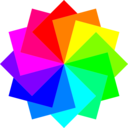 download 12 Square Dodecagram clipart image with 0 hue color