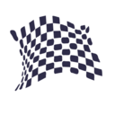 download Chequered Flag Abstract Icon clipart image with 45 hue color