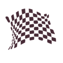 download Chequered Flag Abstract Icon clipart image with 135 hue color