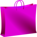 download Blue Bag clipart image with 90 hue color