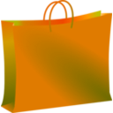 download Blue Bag clipart image with 180 hue color