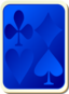 Card Backs Suits Blue