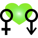 download Love Icon clipart image with 90 hue color