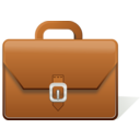 download Briefcase clipart image with 0 hue color