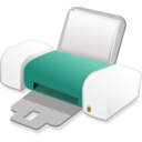 download Printer clipart image with 315 hue color
