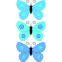 download Cartoon Butterfly Dw3 clipart image with 135 hue color