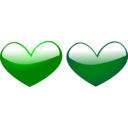 download Heart3 clipart image with 180 hue color