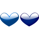 download Heart3 clipart image with 270 hue color