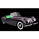 download Xk120 clipart image with 90 hue color