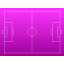 download Football Pitch clipart image with 180 hue color