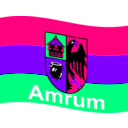 download Amrum Flagge Wehend clipart image with 270 hue color