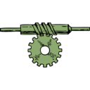 download Worm Gear clipart image with 45 hue color