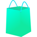 download Shopping Bag clipart image with 135 hue color