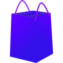 download Shopping Bag clipart image with 225 hue color