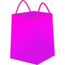 download Shopping Bag clipart image with 270 hue color