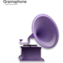 download Gramophone clipart image with 225 hue color
