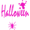 download Halloween clipart image with 315 hue color