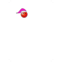 download Santa Smiley clipart image with 315 hue color