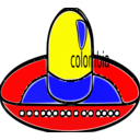 download Gorro Colombiano clipart image with 0 hue color