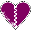 download Broken Hearts clipart image with 315 hue color