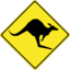 Warning Kangaroos Ahead