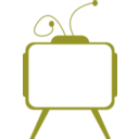 download Blue Tv clipart image with 225 hue color