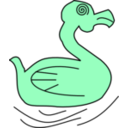 download Duck clipart image with 90 hue color