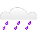 download Rainfall clipart image with 90 hue color