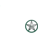 download Texas Ranger Star clipart image with 135 hue color