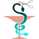 download Caduceus clipart image with 180 hue color
