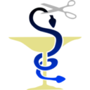download Caduceus clipart image with 225 hue color