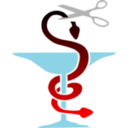 download Caduceus clipart image with 0 hue color