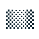 Chequered Flag Abstract Icon 2