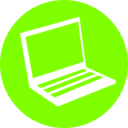 download Icon Laptop clipart image with 90 hue color