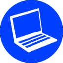 download Icon Laptop clipart image with 225 hue color