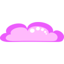 download Drakoon Cloud 2 clipart image with 90 hue color