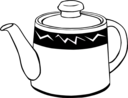 Fast Food Drinks Tea Pot